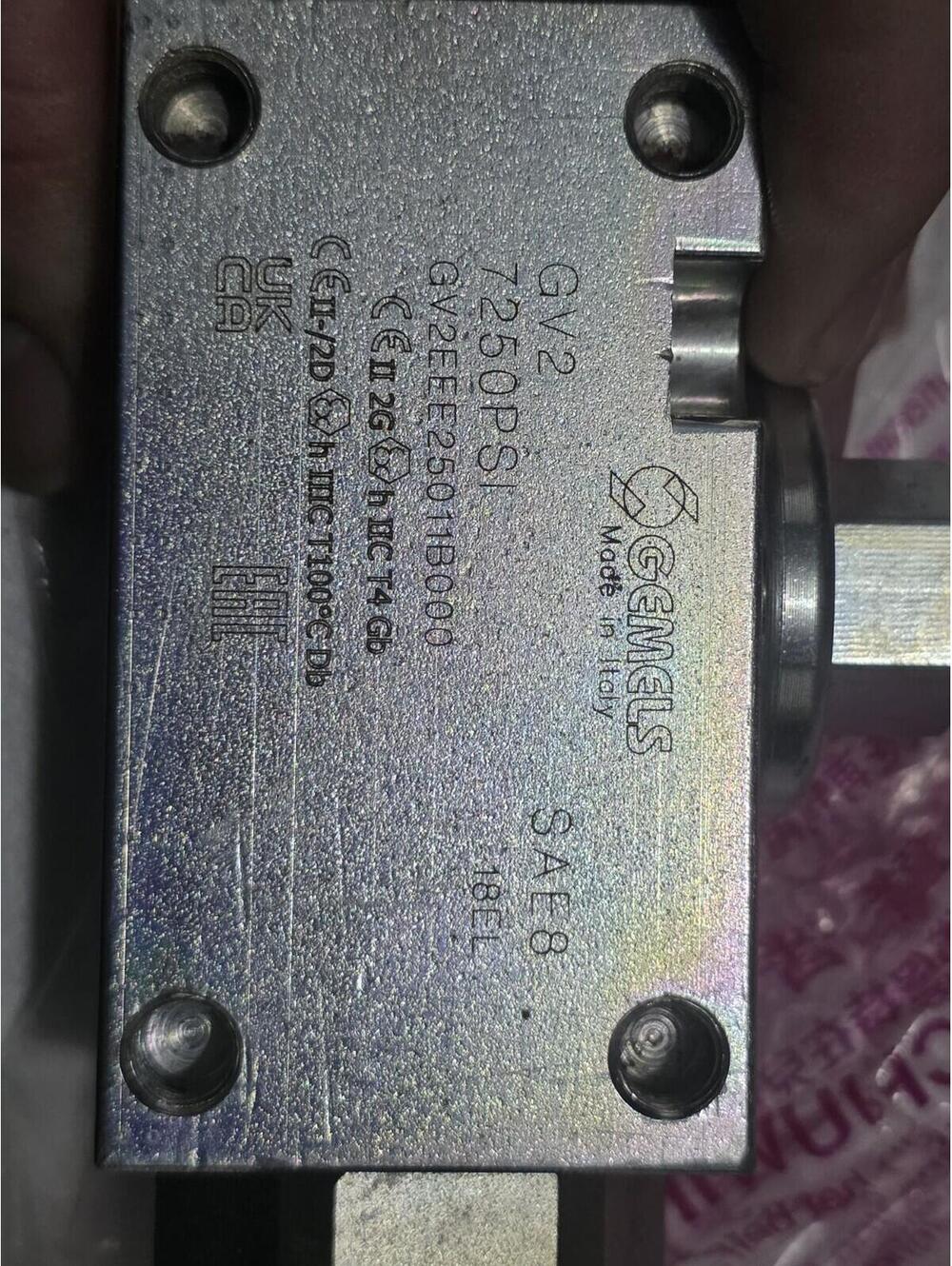 Gemels® 2 Way Excavator Series Ball Valve, Block Style, 3/4″ NPT Ports